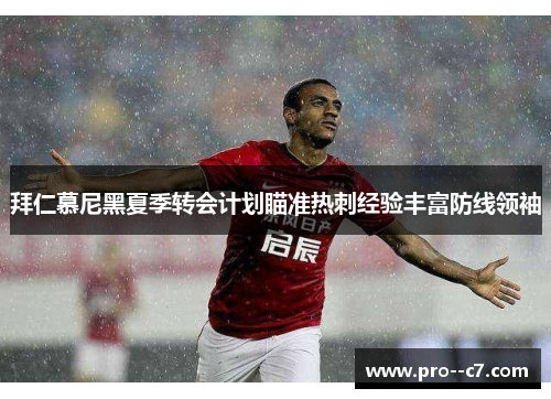 拜仁慕尼黑夏季转会计划瞄准热刺经验丰富防线领袖 拜仁慕尼黑夏季转会计划瞄准热刺经验丰富防线领袖