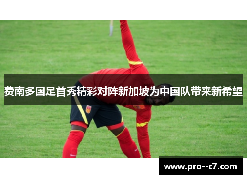 费南多国足首秀精彩对阵新加坡为中国队带来新希望 费南多国足首秀精彩对阵新加坡为中国队带来新希望